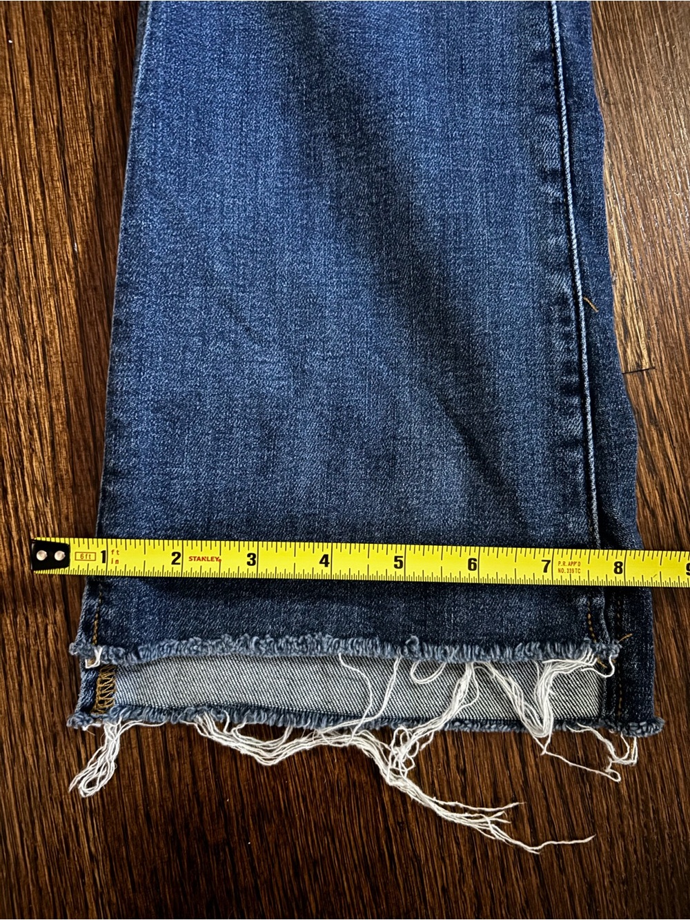 Loft kick crop jeans size 26 petite - Picture 6 of 7